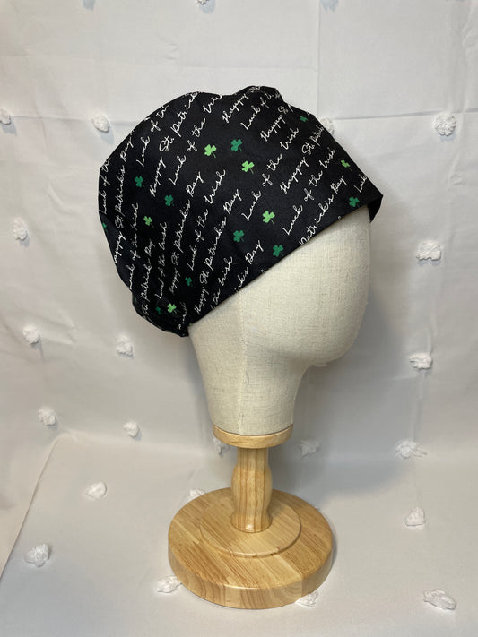 St. Patrick's Day Sayings Scrub Cap - Multiple Styles