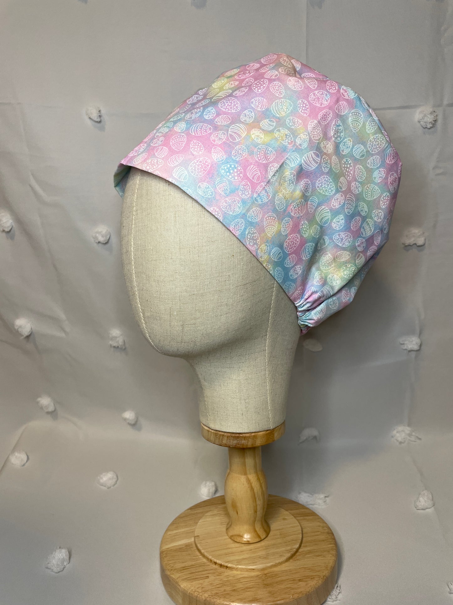 Tie Dye Easter Eggs Scrub Cap - Multiple Styles