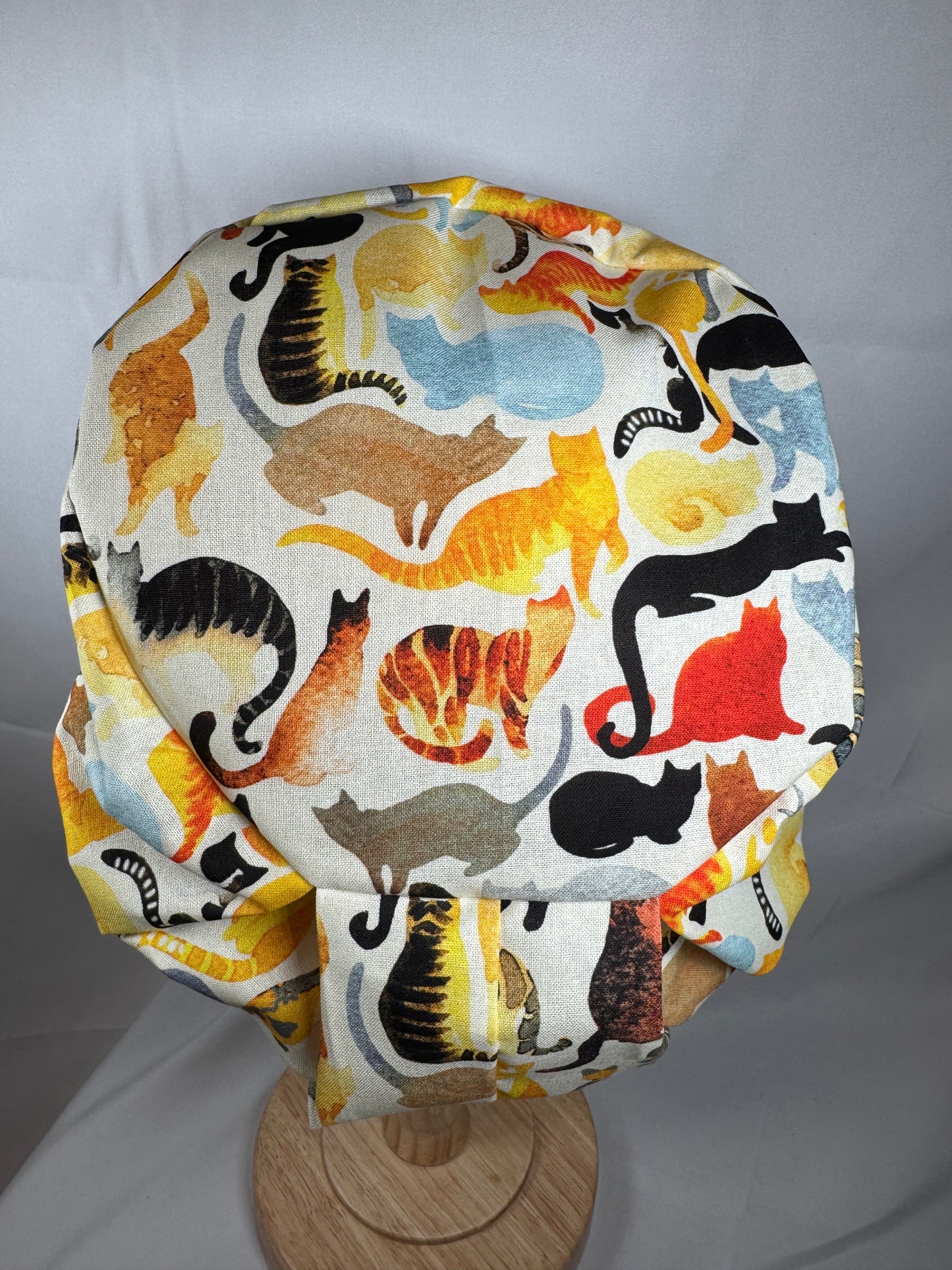 Watercolor Cats Scrub Cap - Multiple Styles