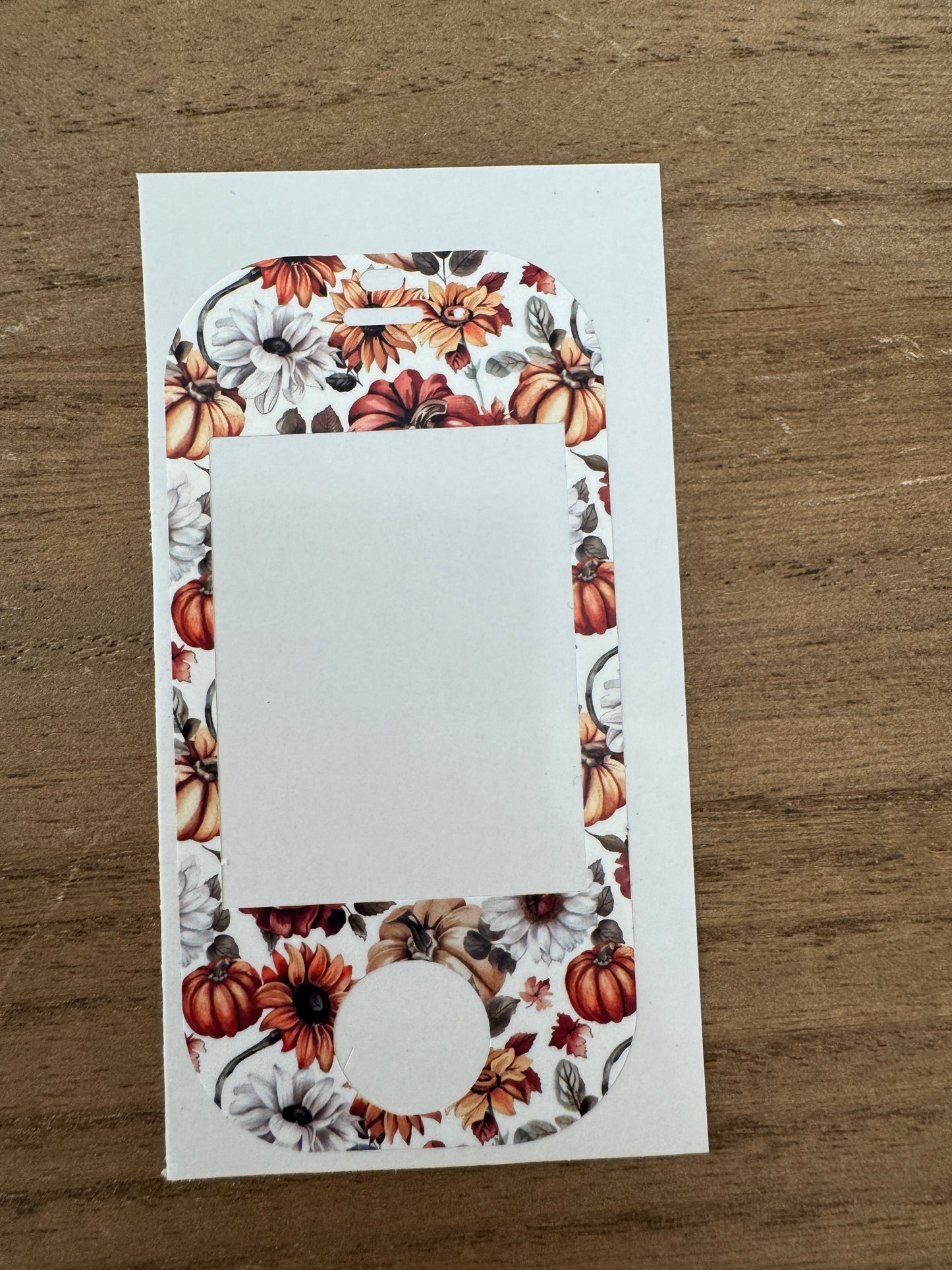 #102 Autumn Pumpkins & Floral Vocera Skin