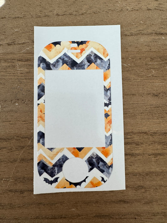 #107 Halloween Bats Vocera Skin