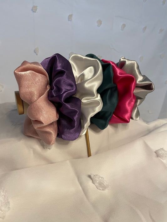 Silky Scrunchies
