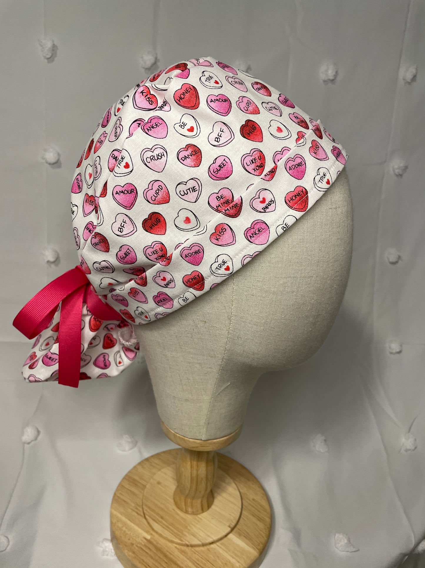 Mini Heart Candies Scrub Cap - Multiple Styles
