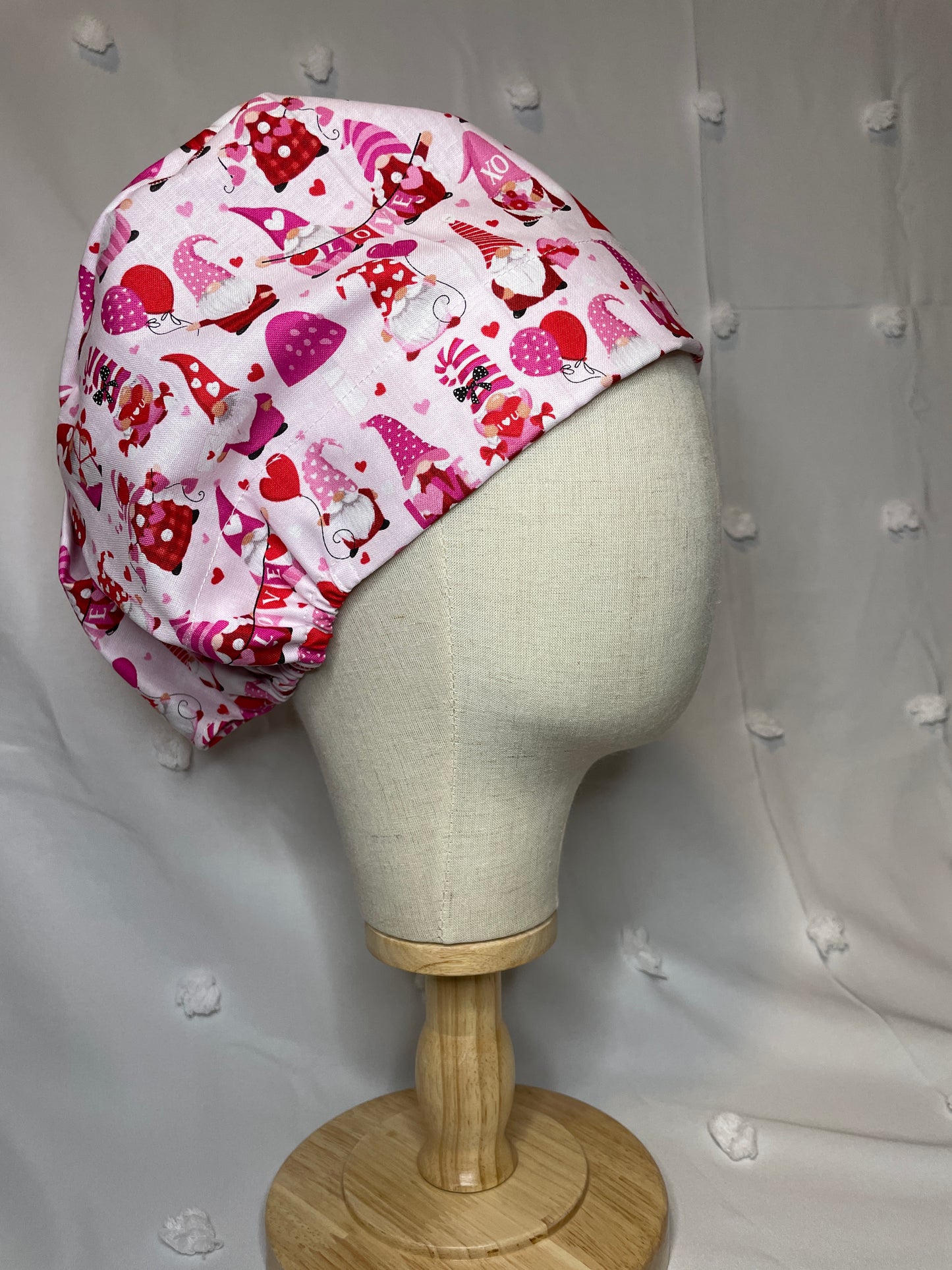 Valentine's Day Gnomes Scrub Cap - Multiple Styles