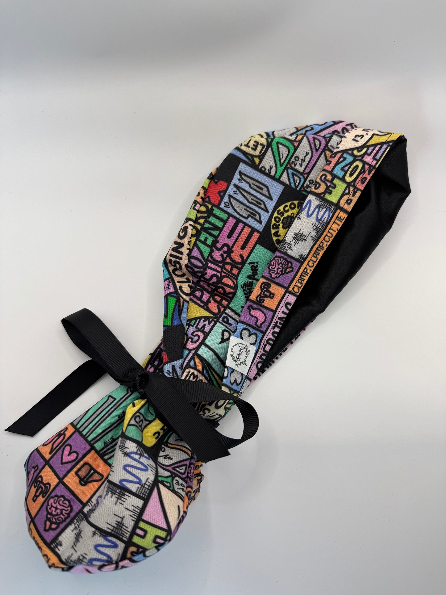 OR Items Scrub Cap - Satin Lining Available - Multiple Styles