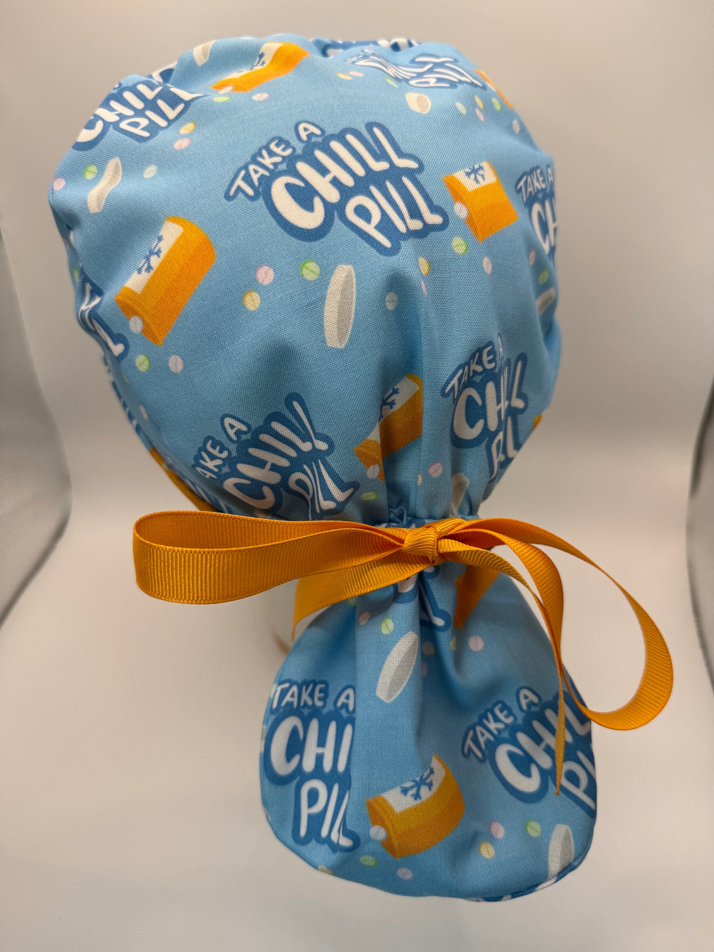 Chill Pill Scrub Cap - Satin Lining Available - Multiple Styles