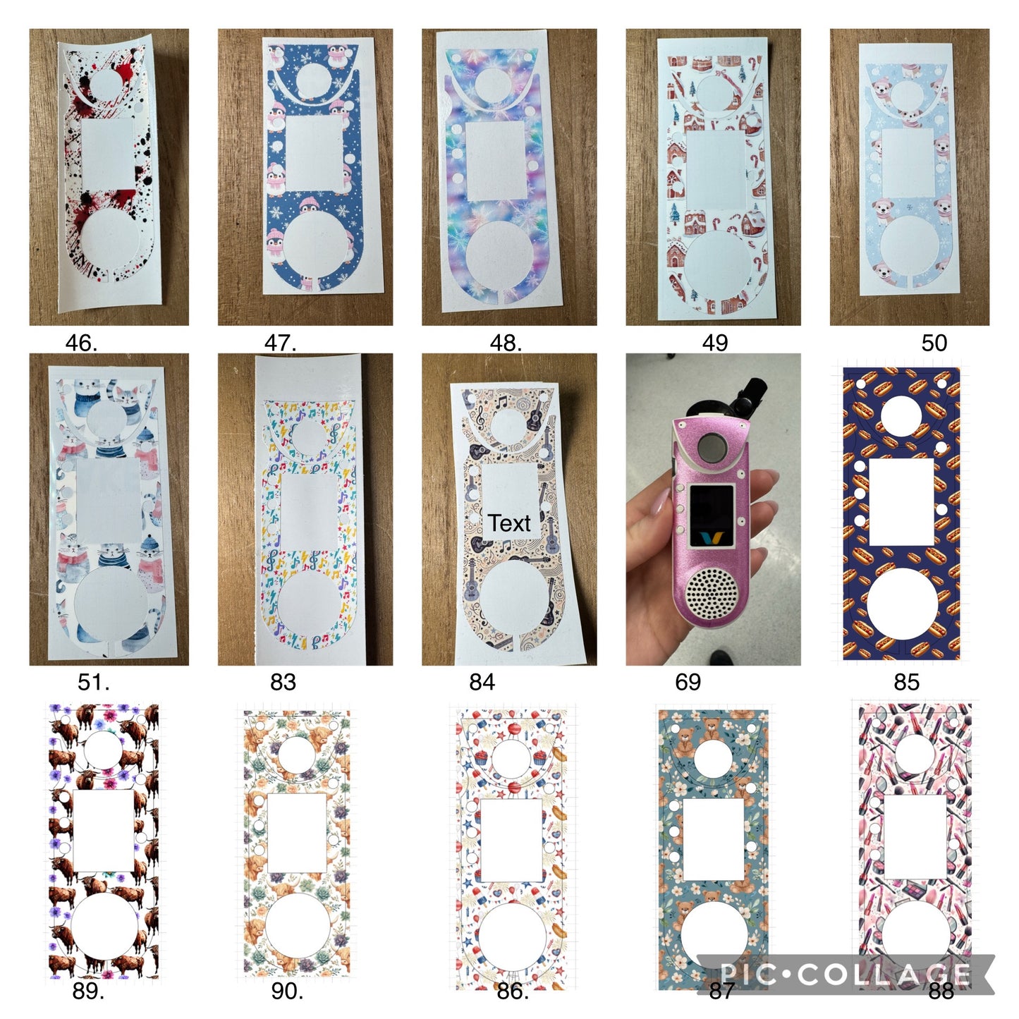 Halloween & Fall Vocera Skins - Smart Badge, Slim, Mini Styles