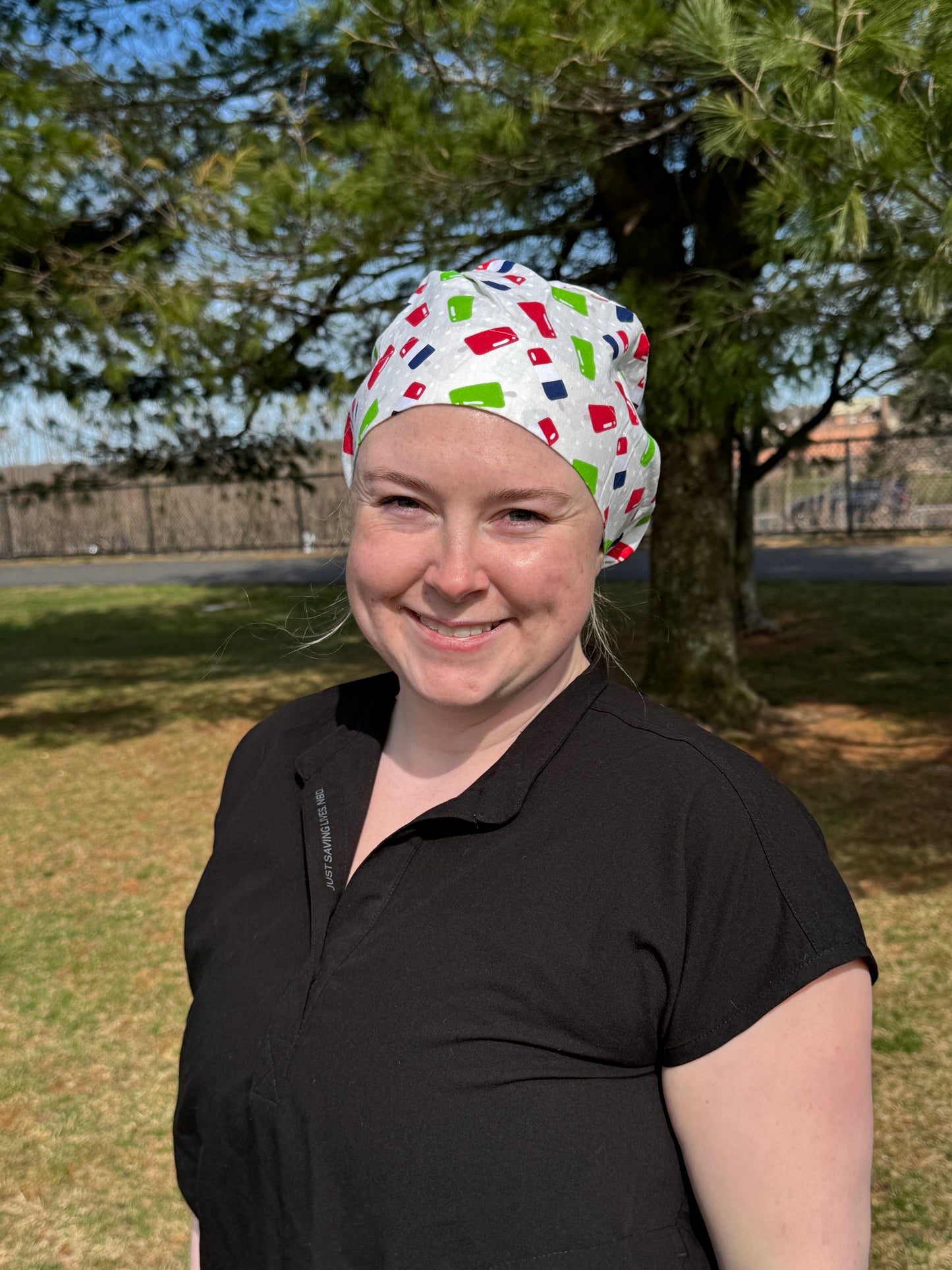 Popsicles Scrub Cap - Satin Lining Available - Multiple Styles