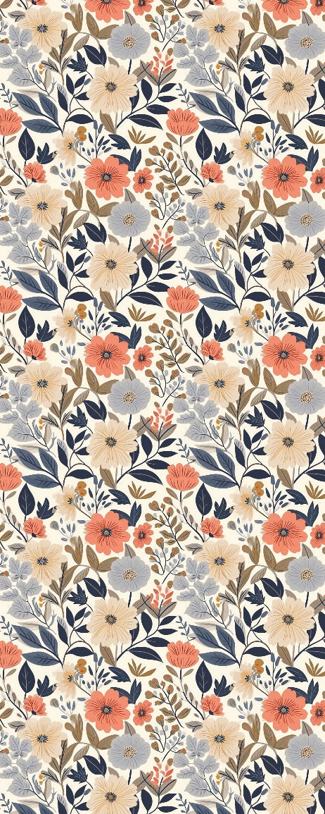 #63 Neutral Floral Vocera Skin