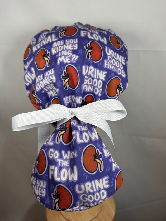 Urine Good Hands Kidney Scrub Cap - Satin Lining Available - Multiple Styles
