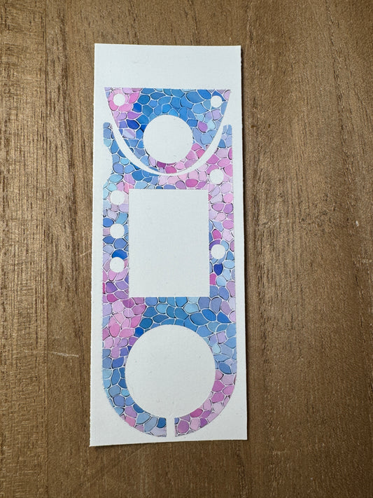 #31 Pink & Blue Mosaic Vocera Skin