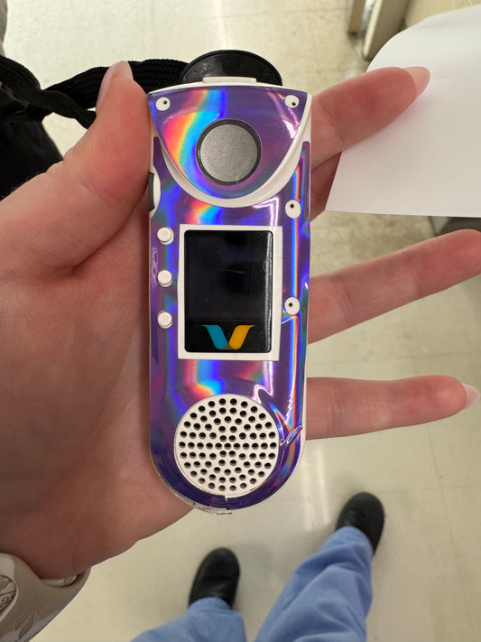 #67 Purple Chrome Vocera Skin