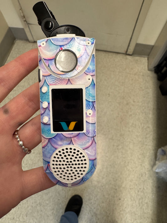 #76 Mermaid Scales Vocera Skin