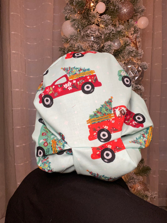 Floral Tree & Truck Scrub Cap - Multiple Styles