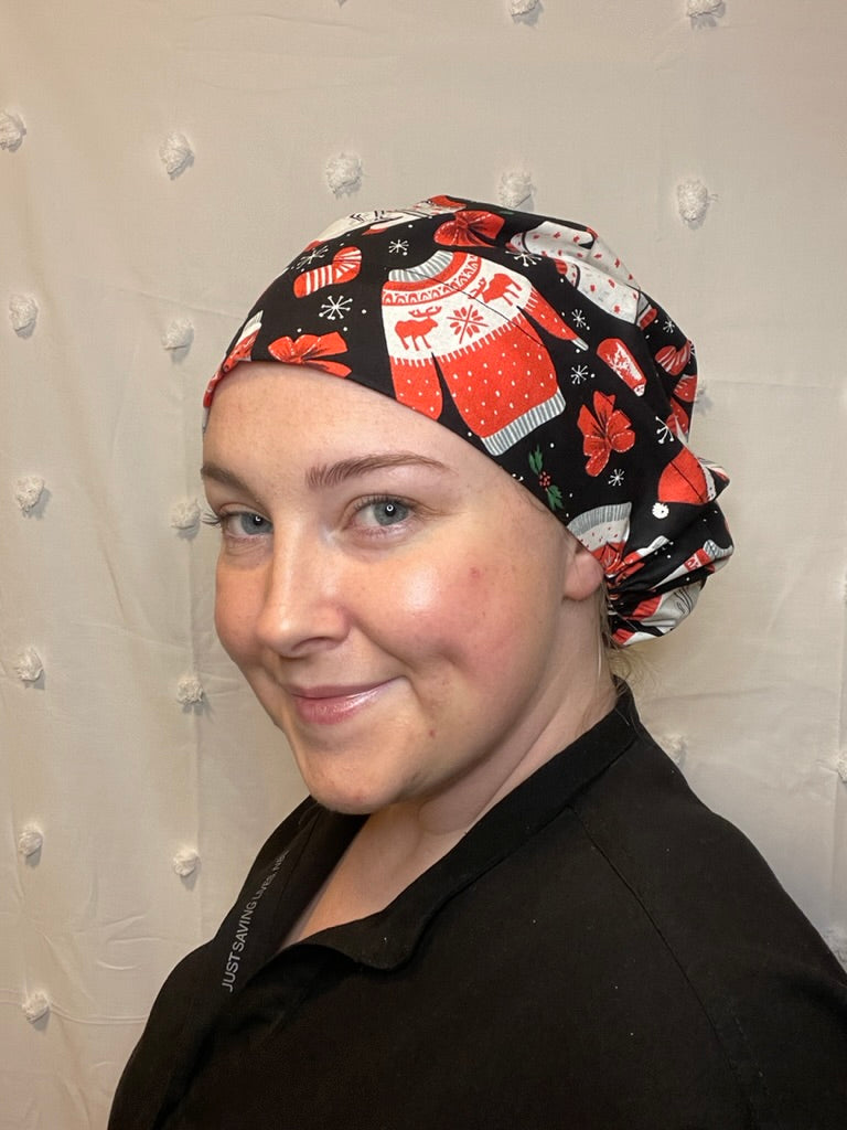 Sweater Weather Scrub Cap - European Style*
