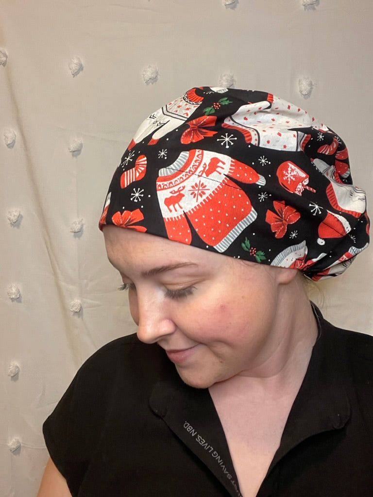 Sweater Weather Scrub Cap - European Style*