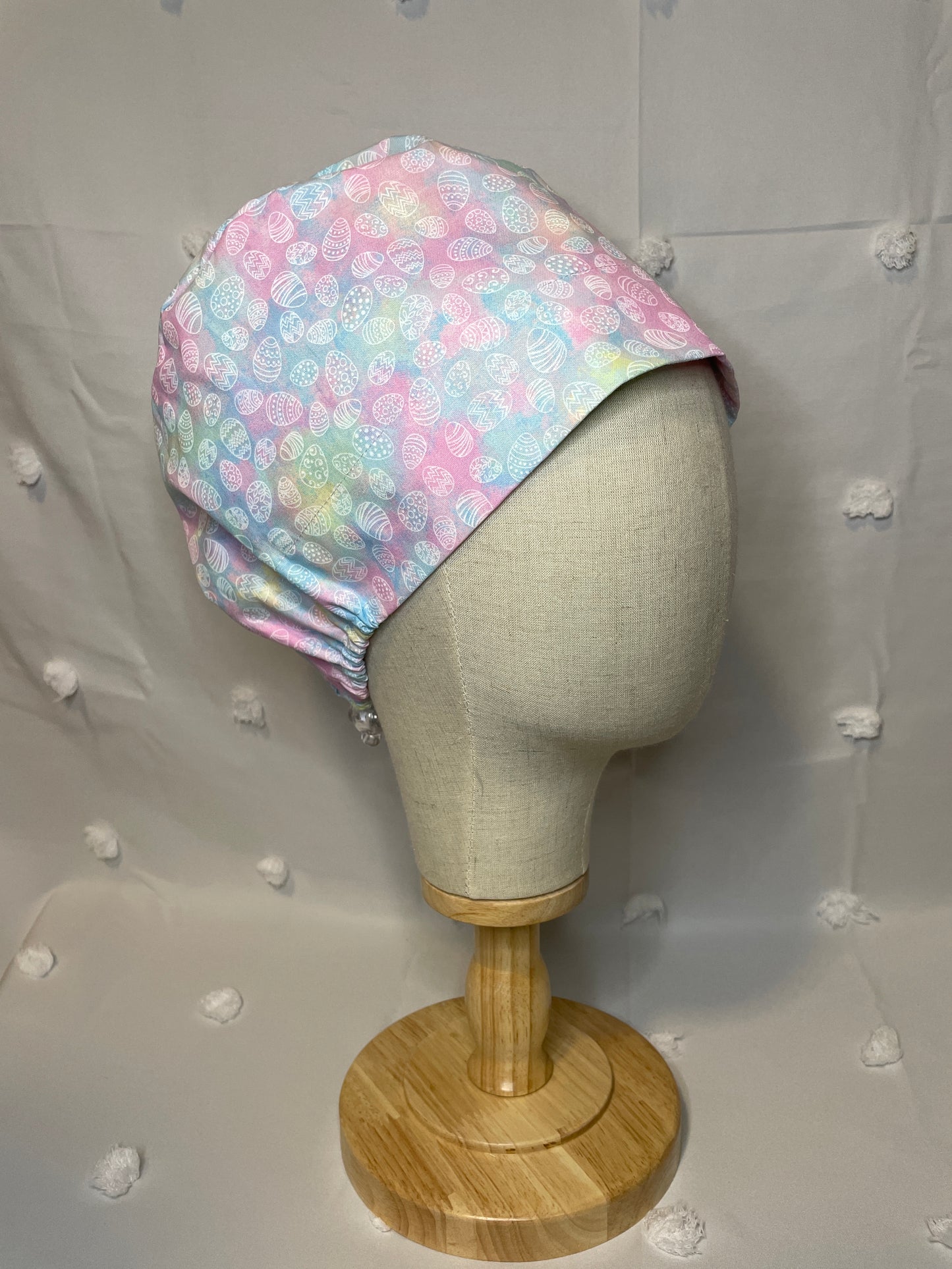 Tie Dye Easter Eggs Scrub Cap - Multiple Styles