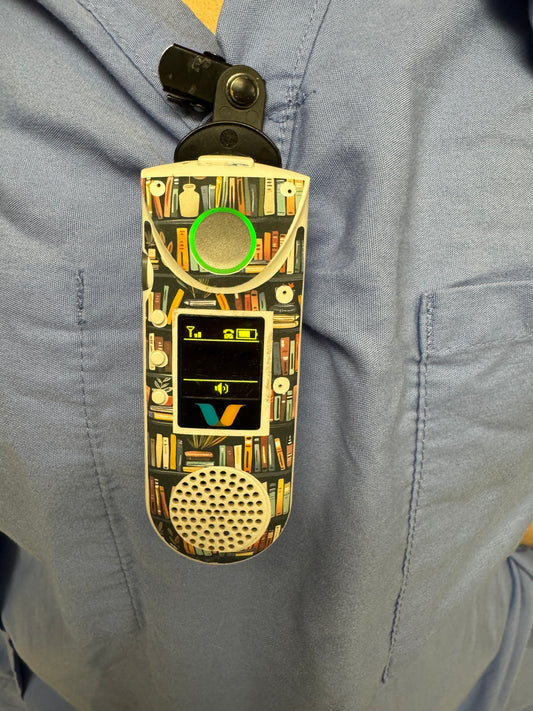 #33 Bookish Book Case Vocera Skin