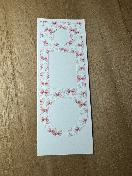 #12 Pink Bows Vocera Skin