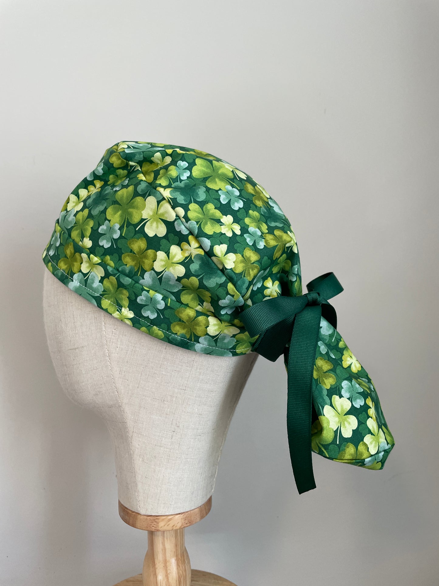 Multicolored Shamrocks Scrub Cap - Multiple Styles