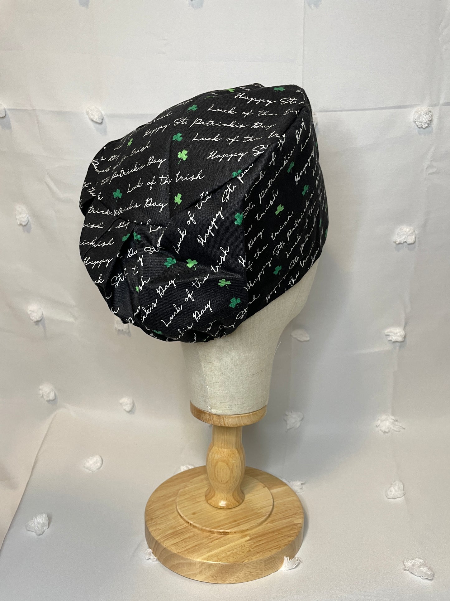 St. Patrick's Day Sayings Scrub Cap - Multiple Styles