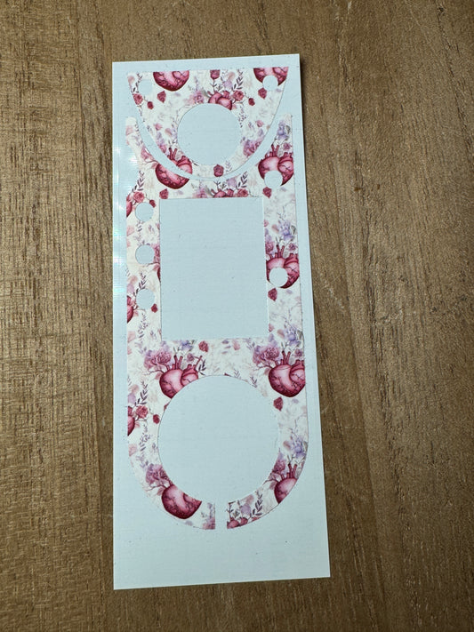 #20 Floral Cardiac Vocera Skin