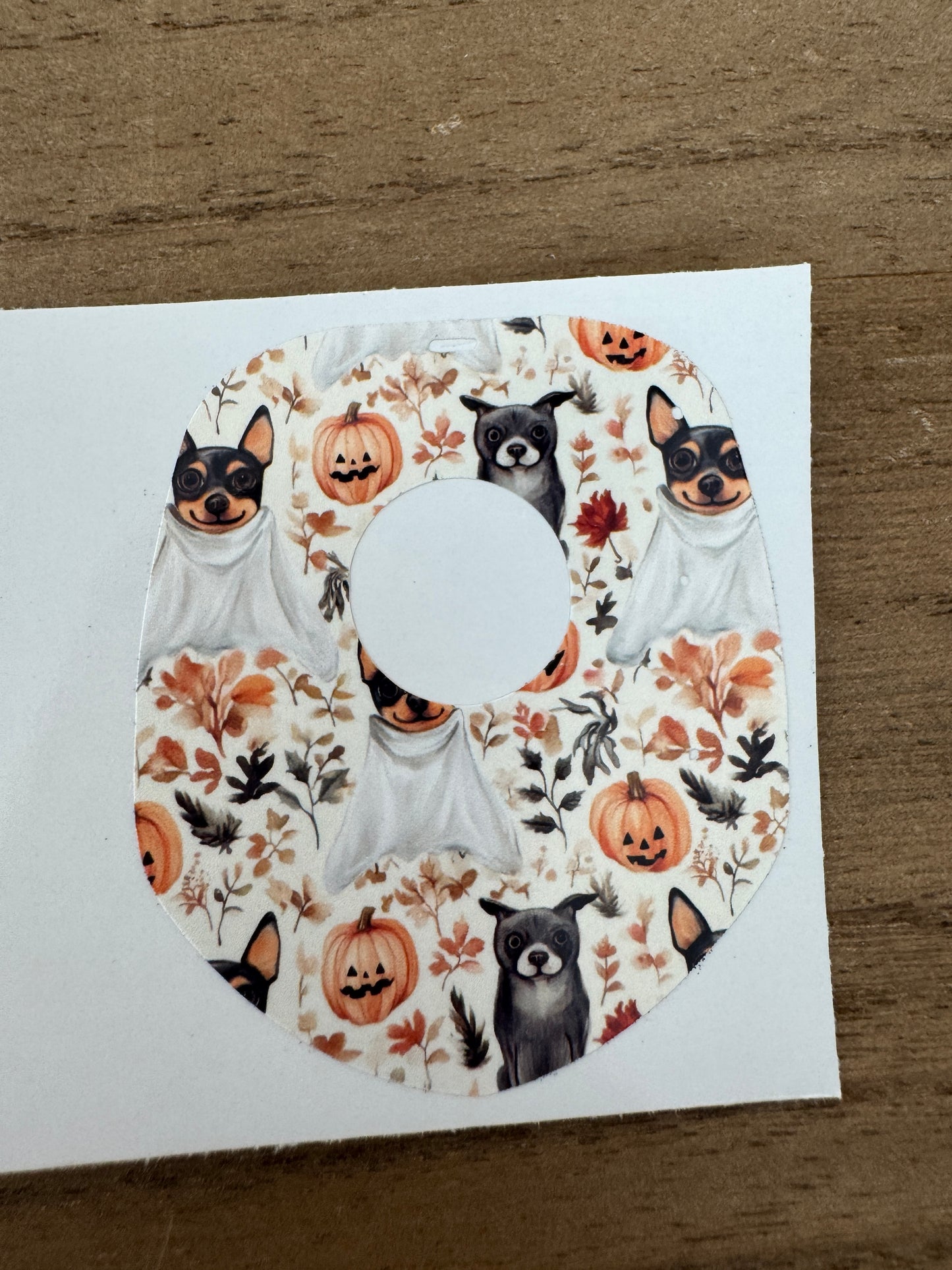 #101 Dogs in Ghost Costume Vocera Skin