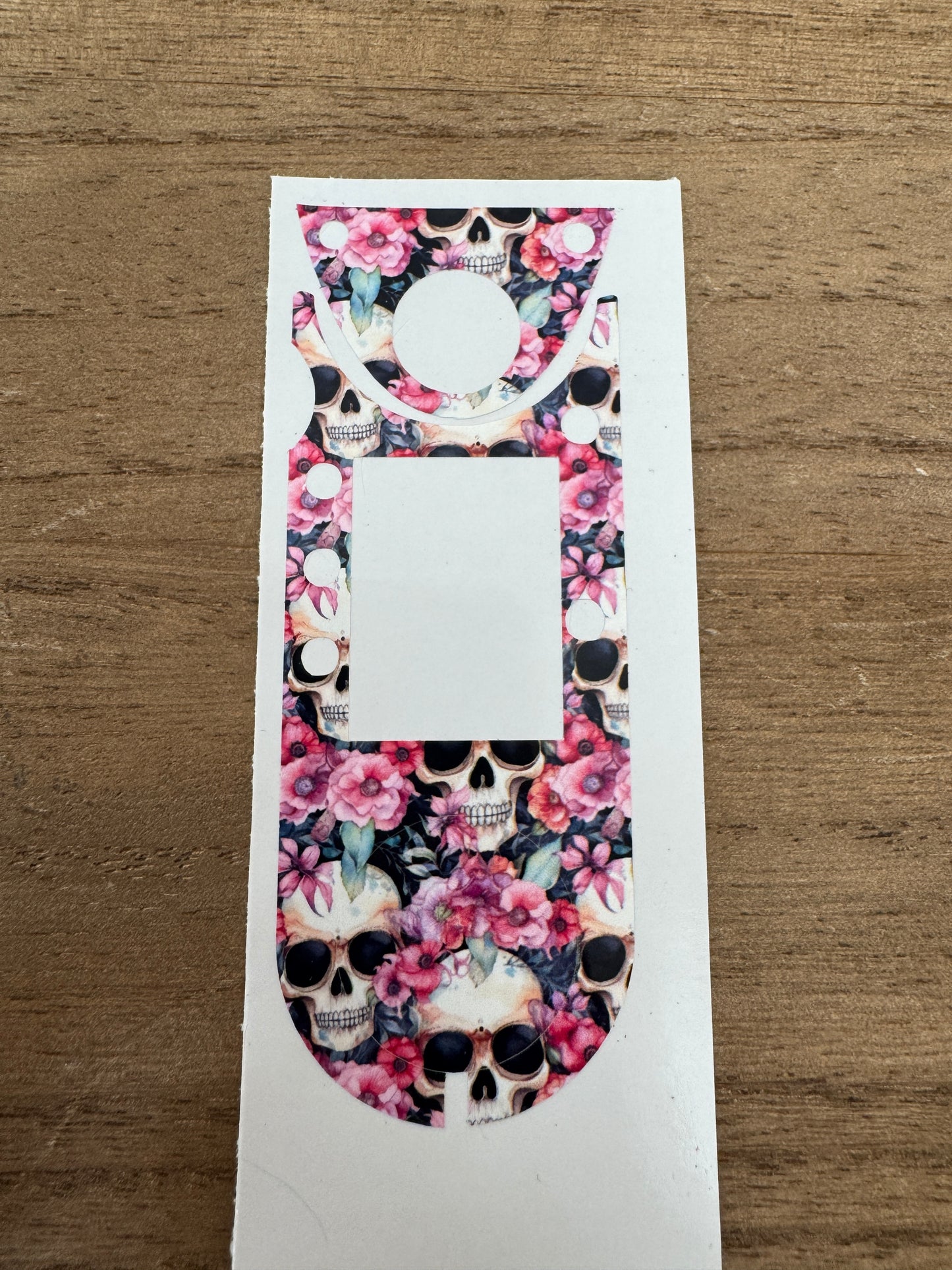 #99 Skulls & Floral Vocera Skin