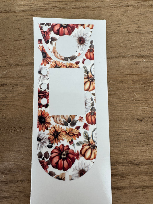 #102 Autumn Pumpkins & Floral Vocera Skin