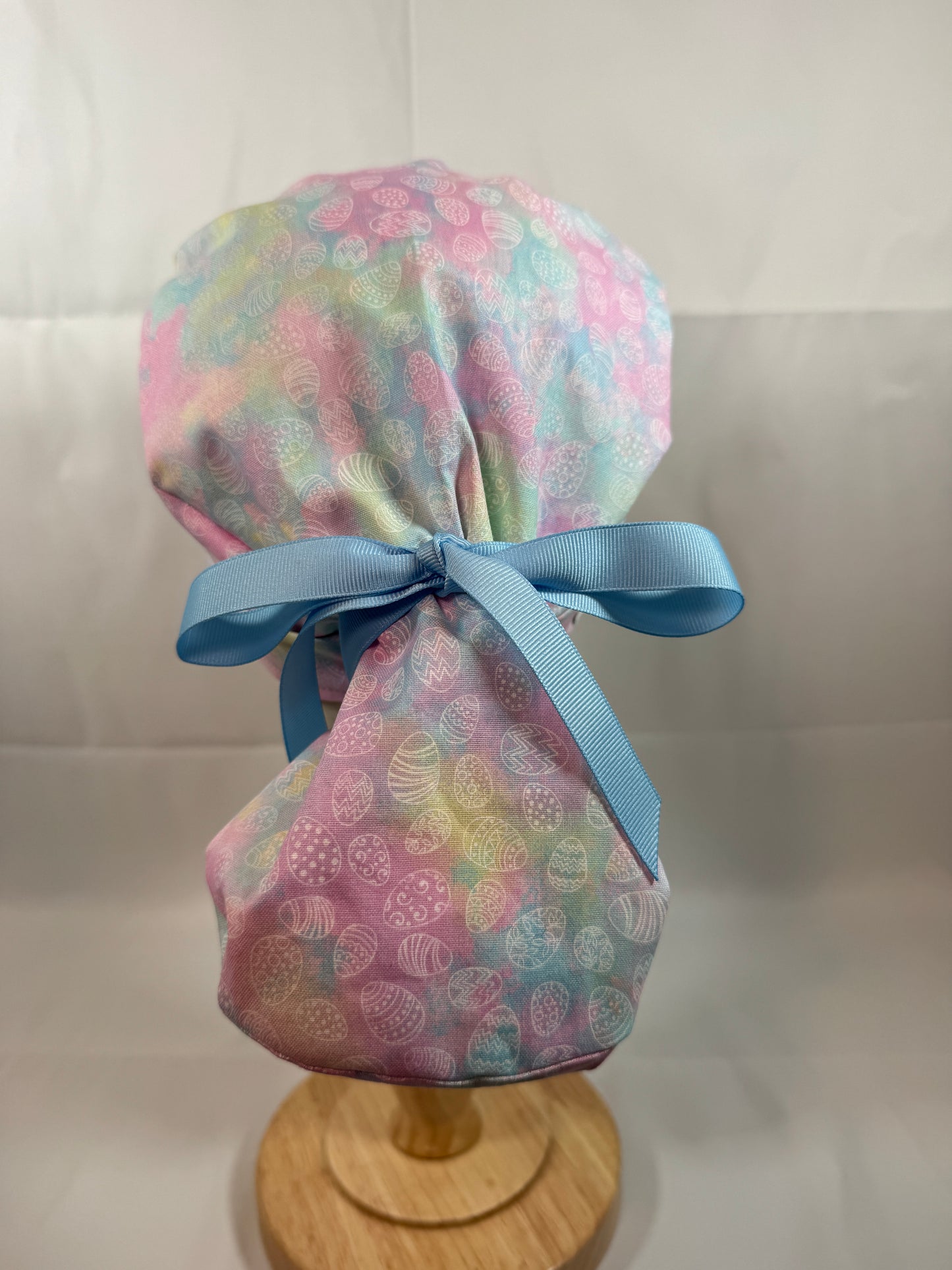 Tie Dye Easter Eggs Scrub Cap - Multiple Styles