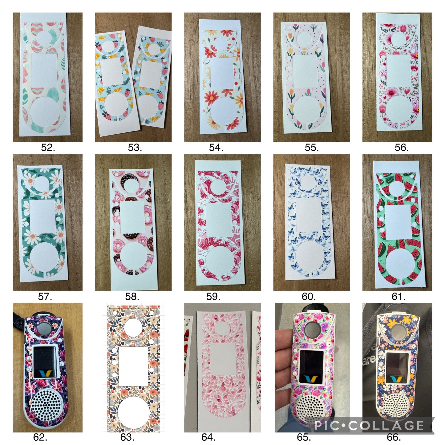 Vocera Smart Badge Skins - Multiple Colors/Patterns (#70-#139)