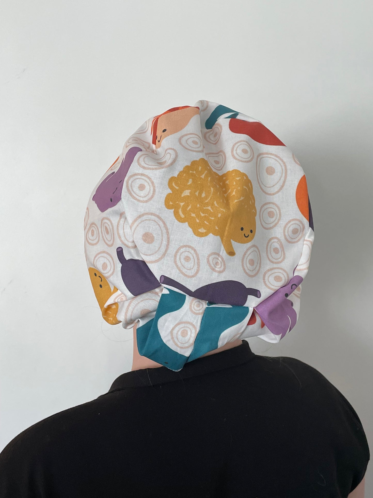 Happy Organs Scrub Cap - Satin Lining Available - Multiple Styles