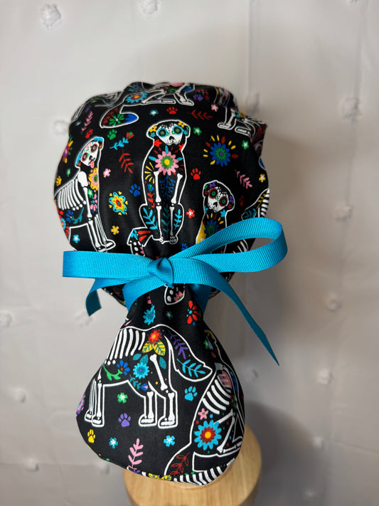 X-Ray Dogs Scrub Cap - Satin Lining Available - Multiple Styles*