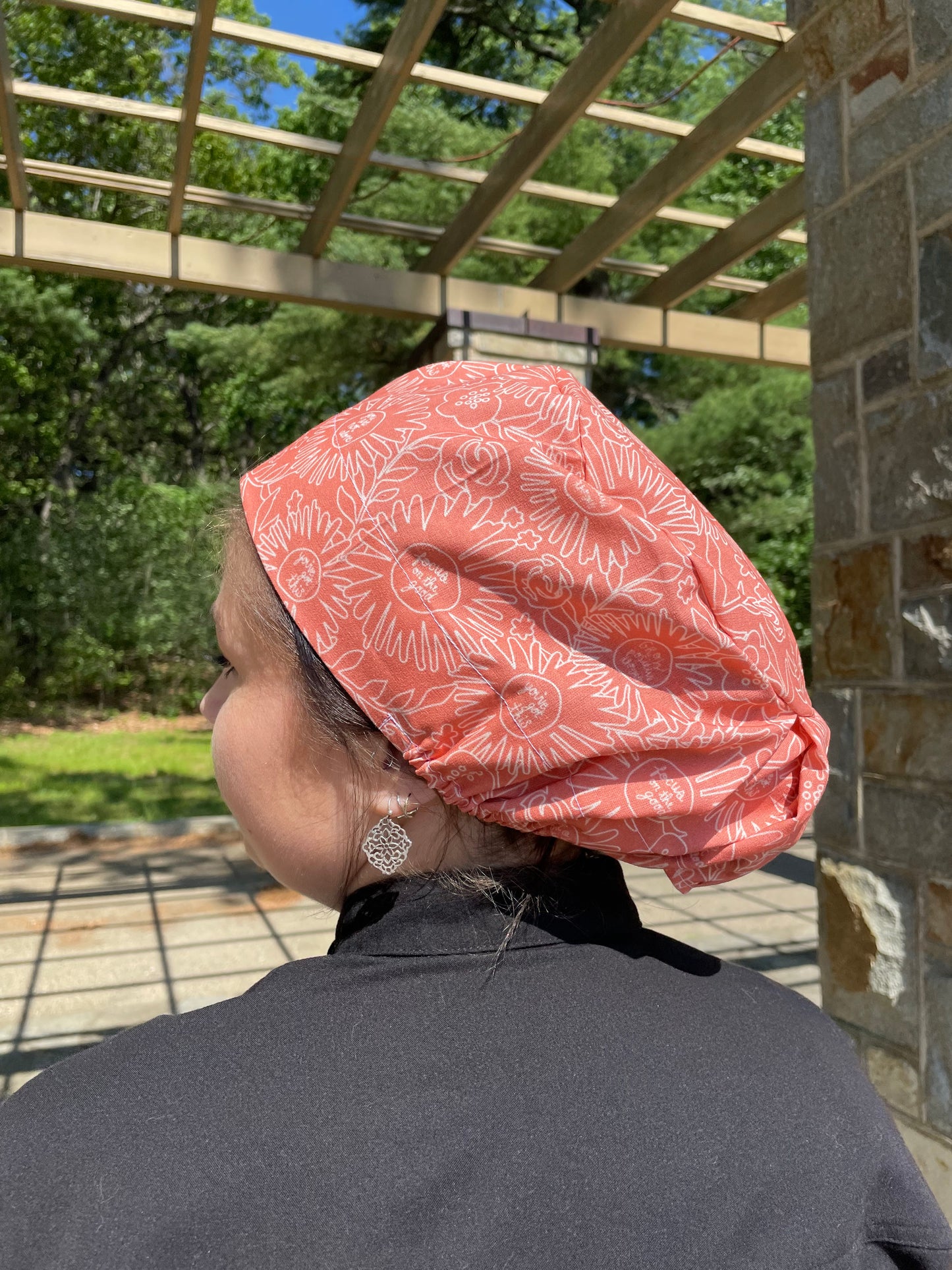 Focus on Good Mental Health Awareness Scrub Cap - Satin Lining Available - Multiple Styles