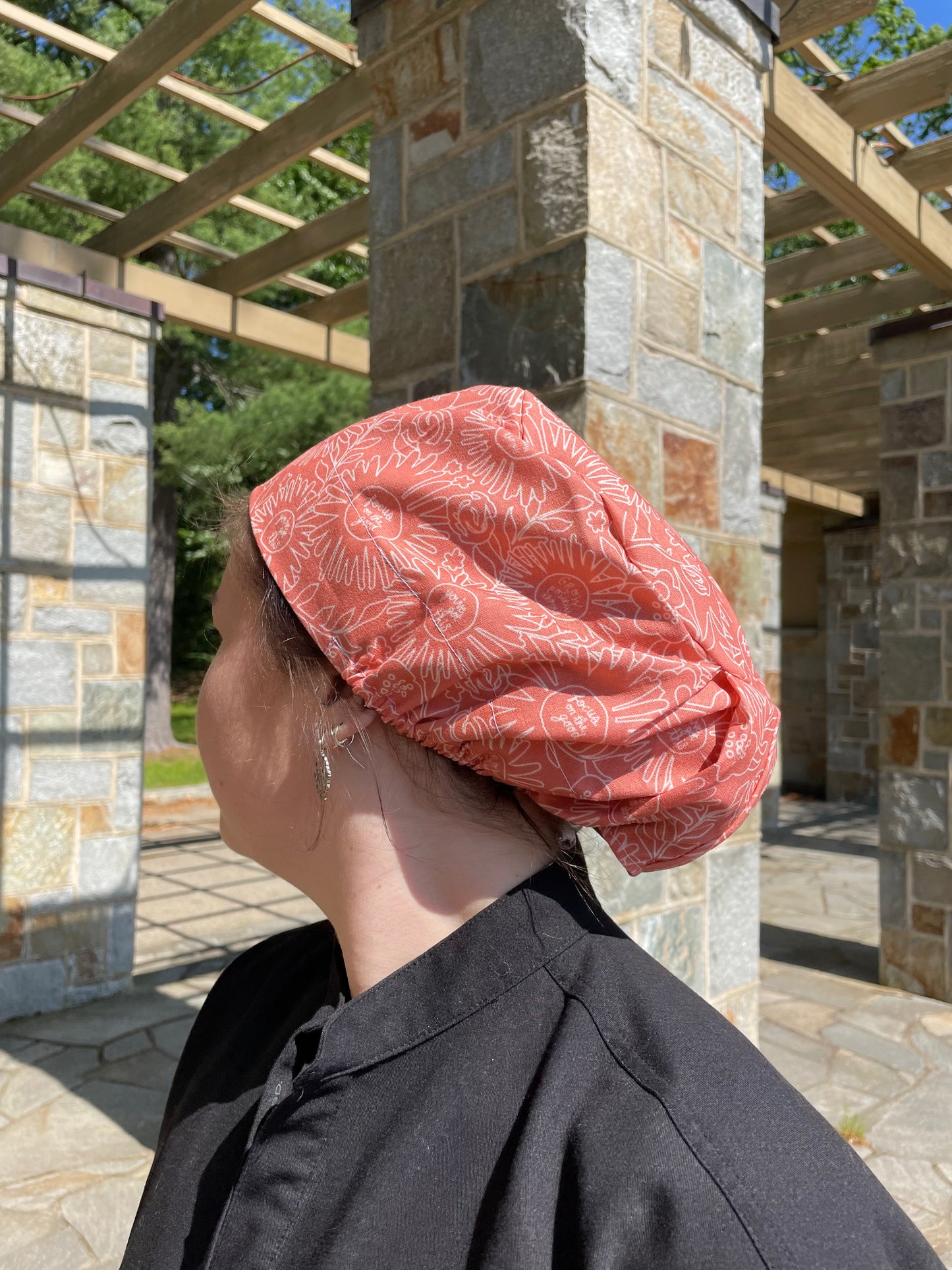 Focus on Good Mental Health Awareness Scrub Cap - Satin Lining Available - Multiple Styles