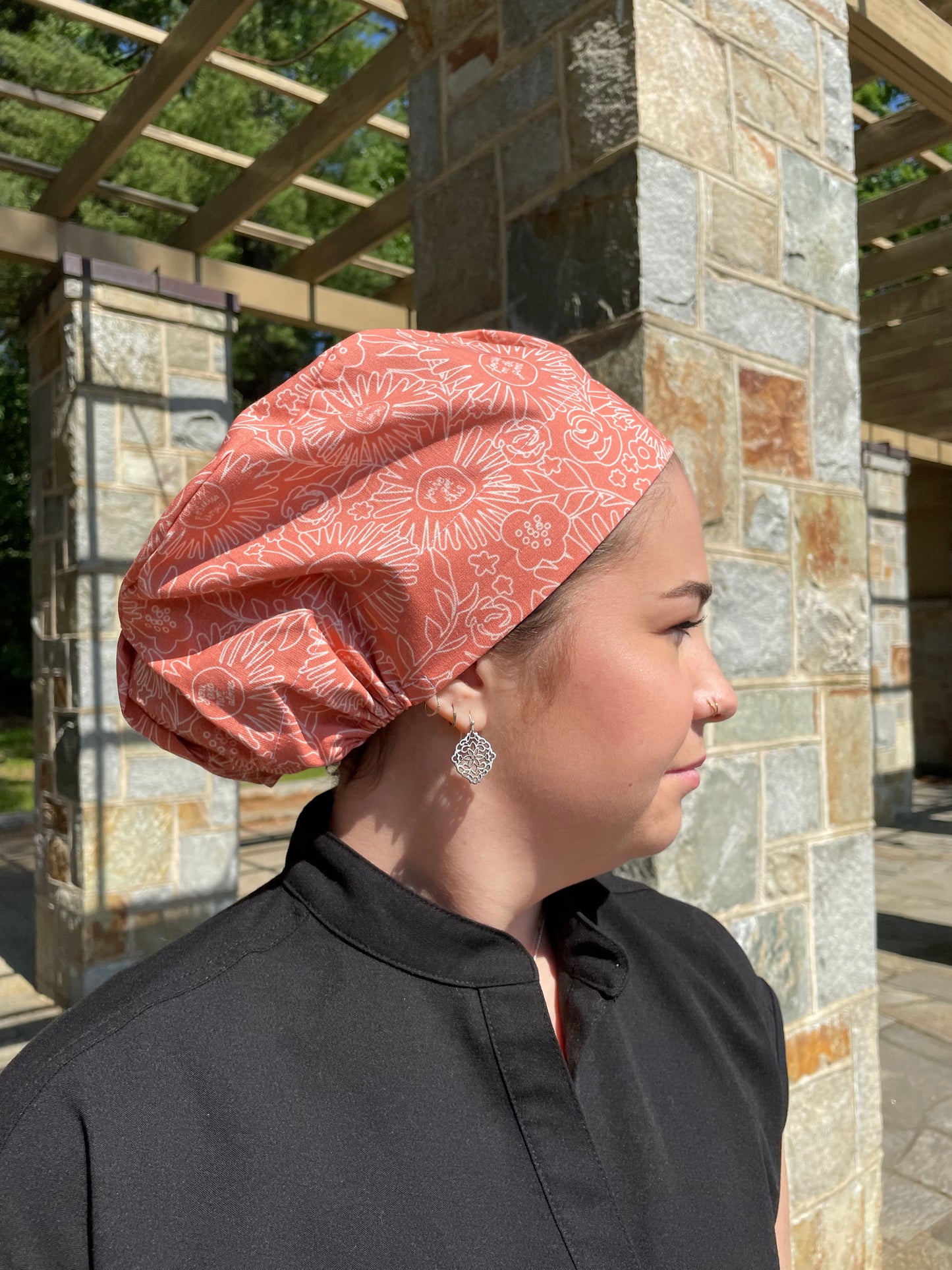 Focus on Good Mental Health Awareness Scrub Cap - Satin Lining Available - Multiple Styles