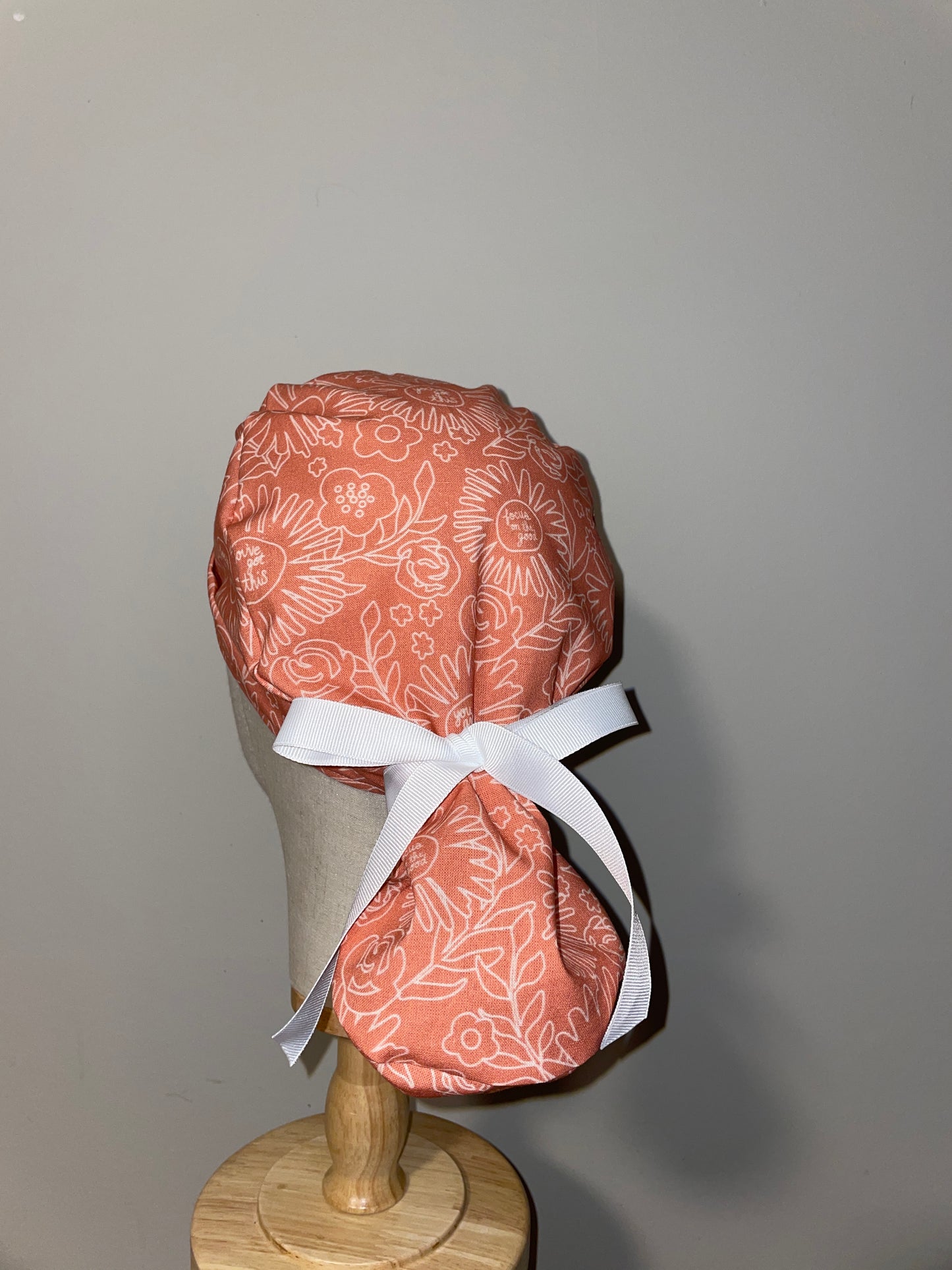 Focus on Good Mental Health Awareness Scrub Cap - Satin Lining Available - Multiple Styles