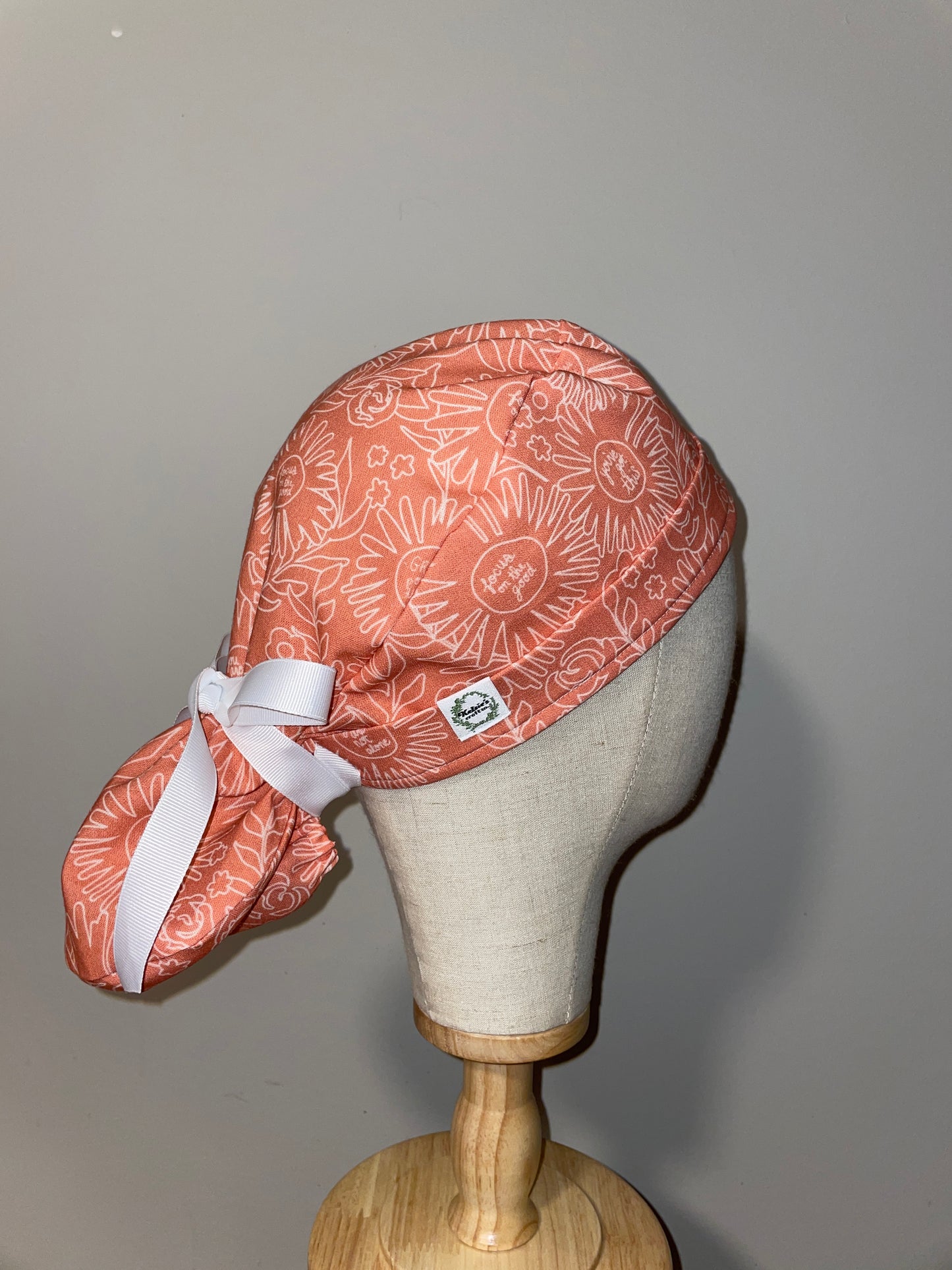 Focus on Good Mental Health Awareness Scrub Cap - Satin Lining Available - Multiple Styles