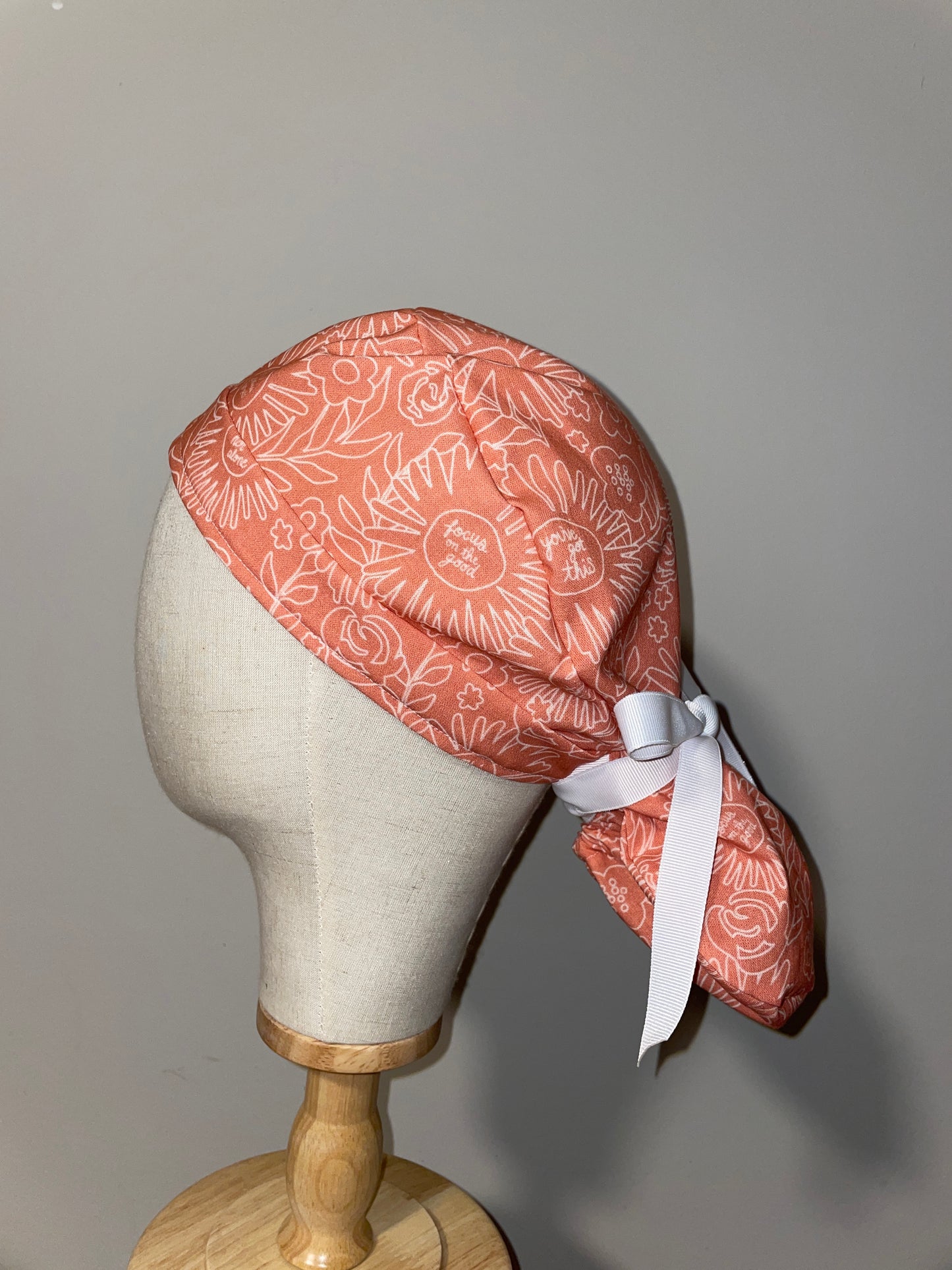 Focus on Good Mental Health Awareness Scrub Cap - Satin Lining Available - Multiple Styles