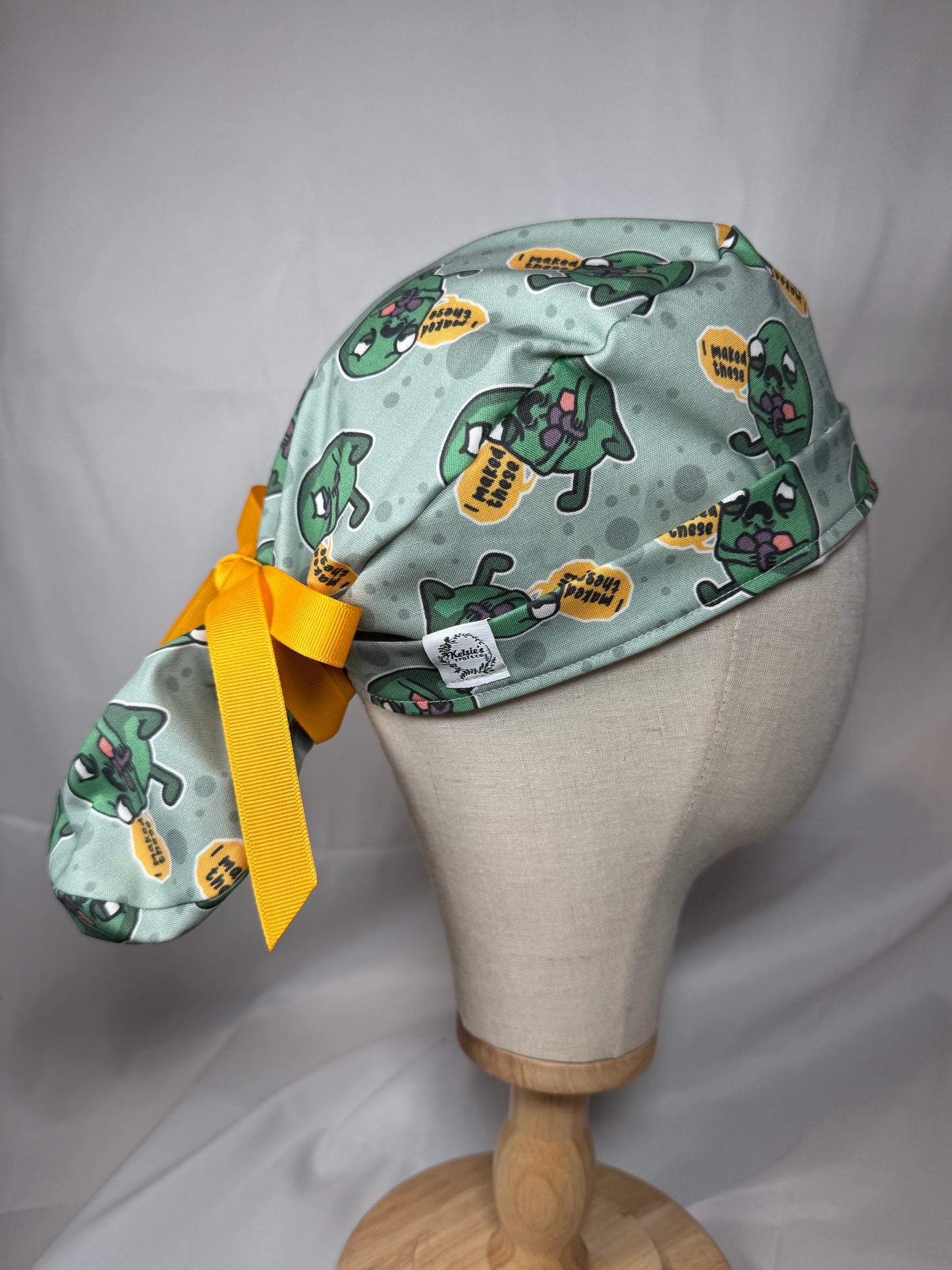 I maked these gallbladder Scrub Cap - Satin Lining Available - Multiple Styles