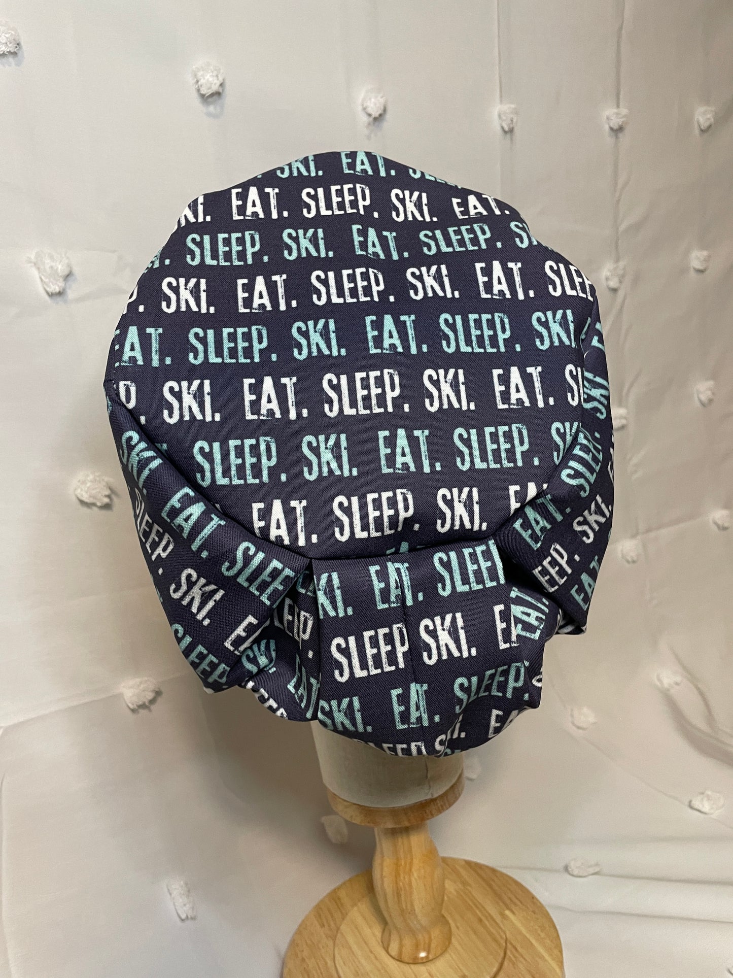 "Eat Sleep Ski" Scrub Cap - Multiple Styles