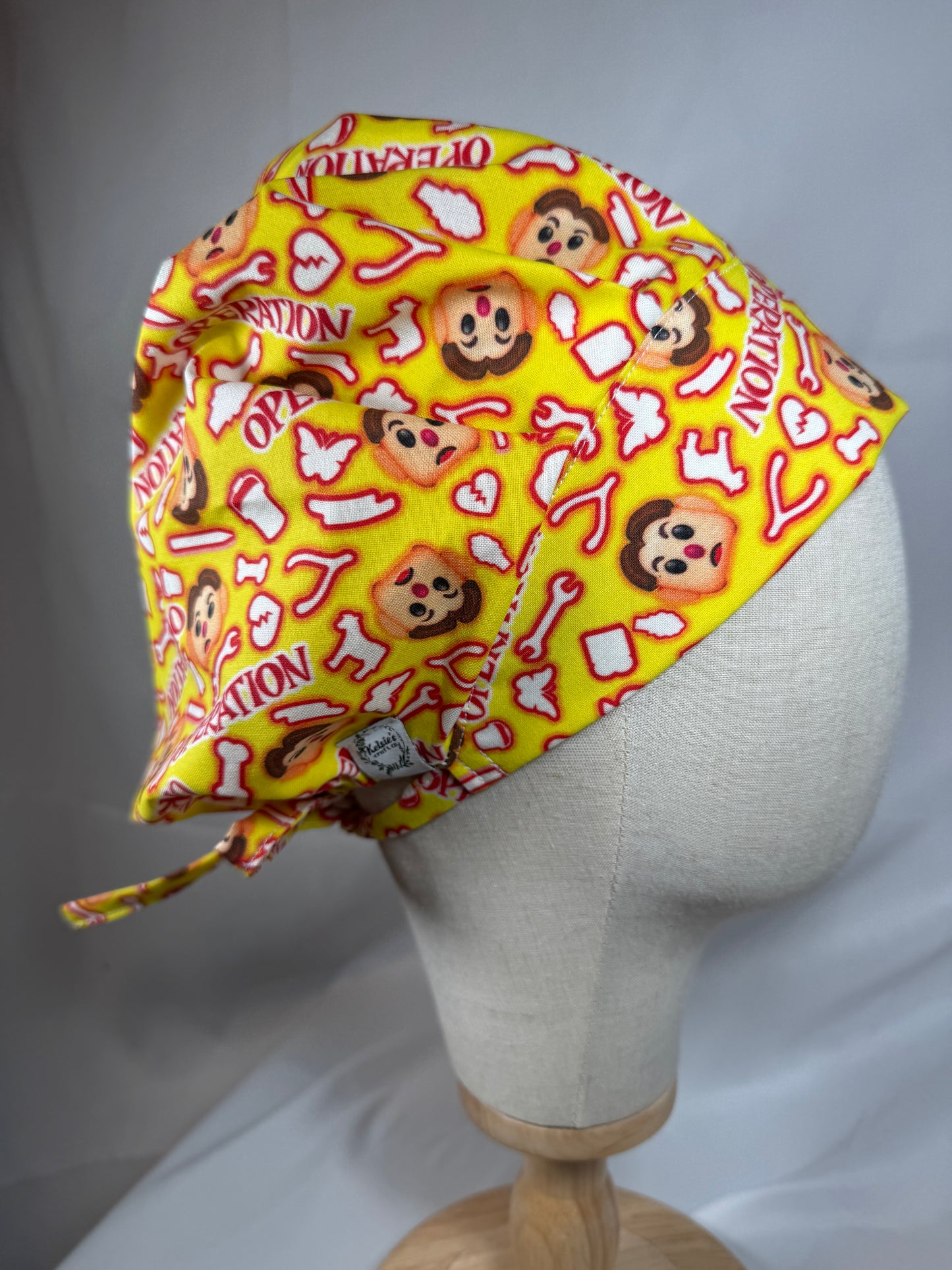 Scrub Cap in Operation Fabric - Satin Lining Available - Multiple Styles