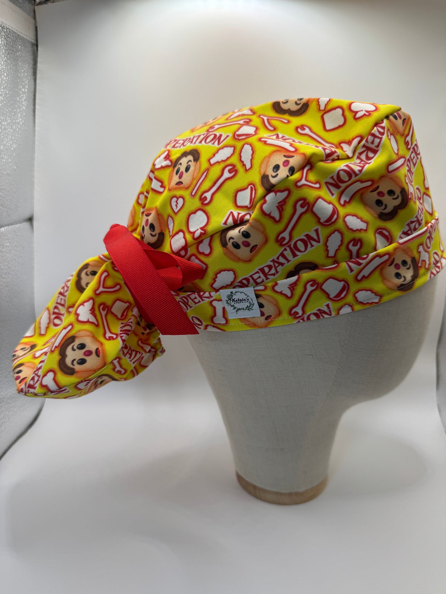 Scrub Cap in Operation Fabric - Satin Lining Available - Multiple Styles