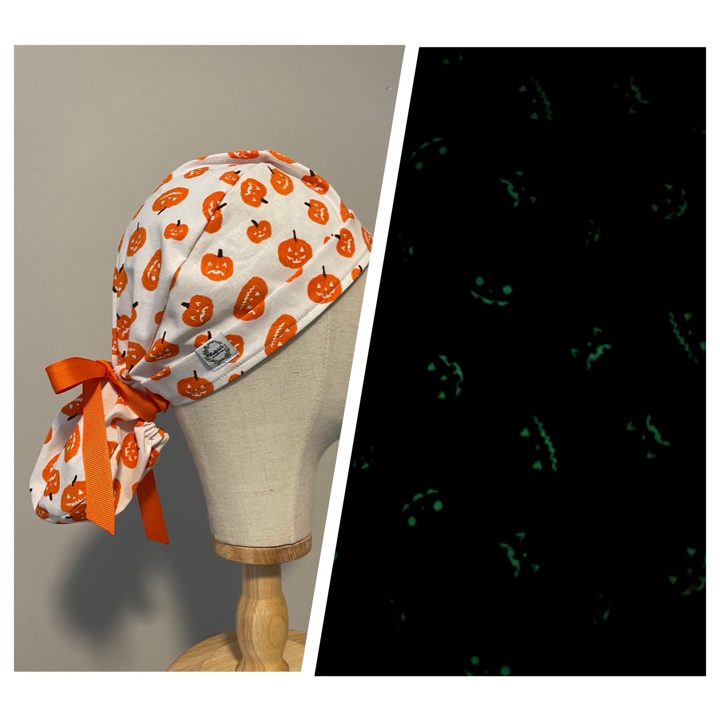 Glow in the Dark Scrub Caps in Multiple Fabric Options - All Styles