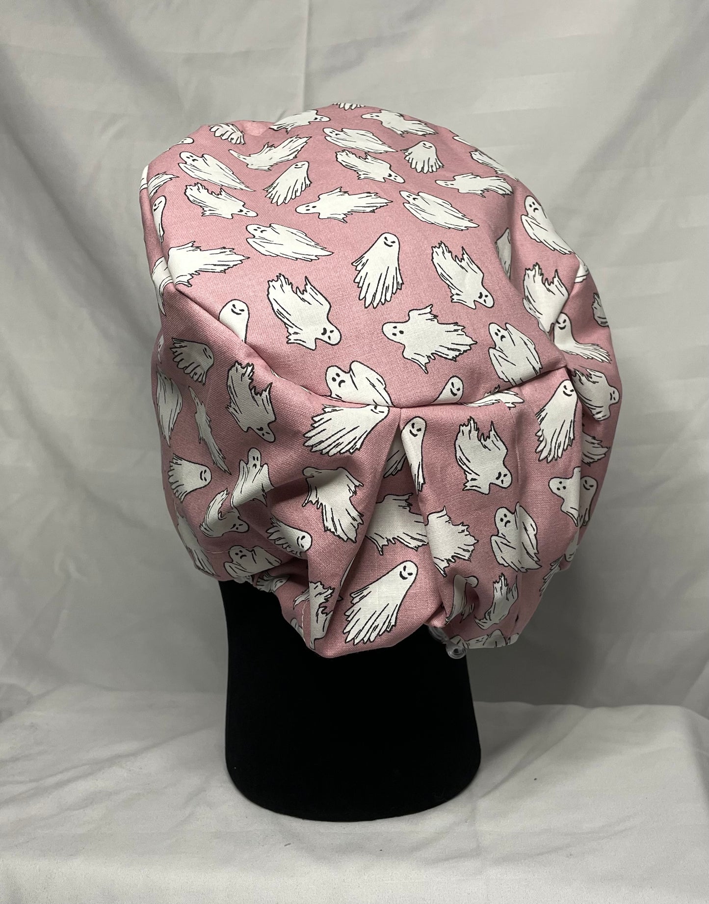 Glow In The Dark - Pink Ghost Scrub Cap - Multiple Styles