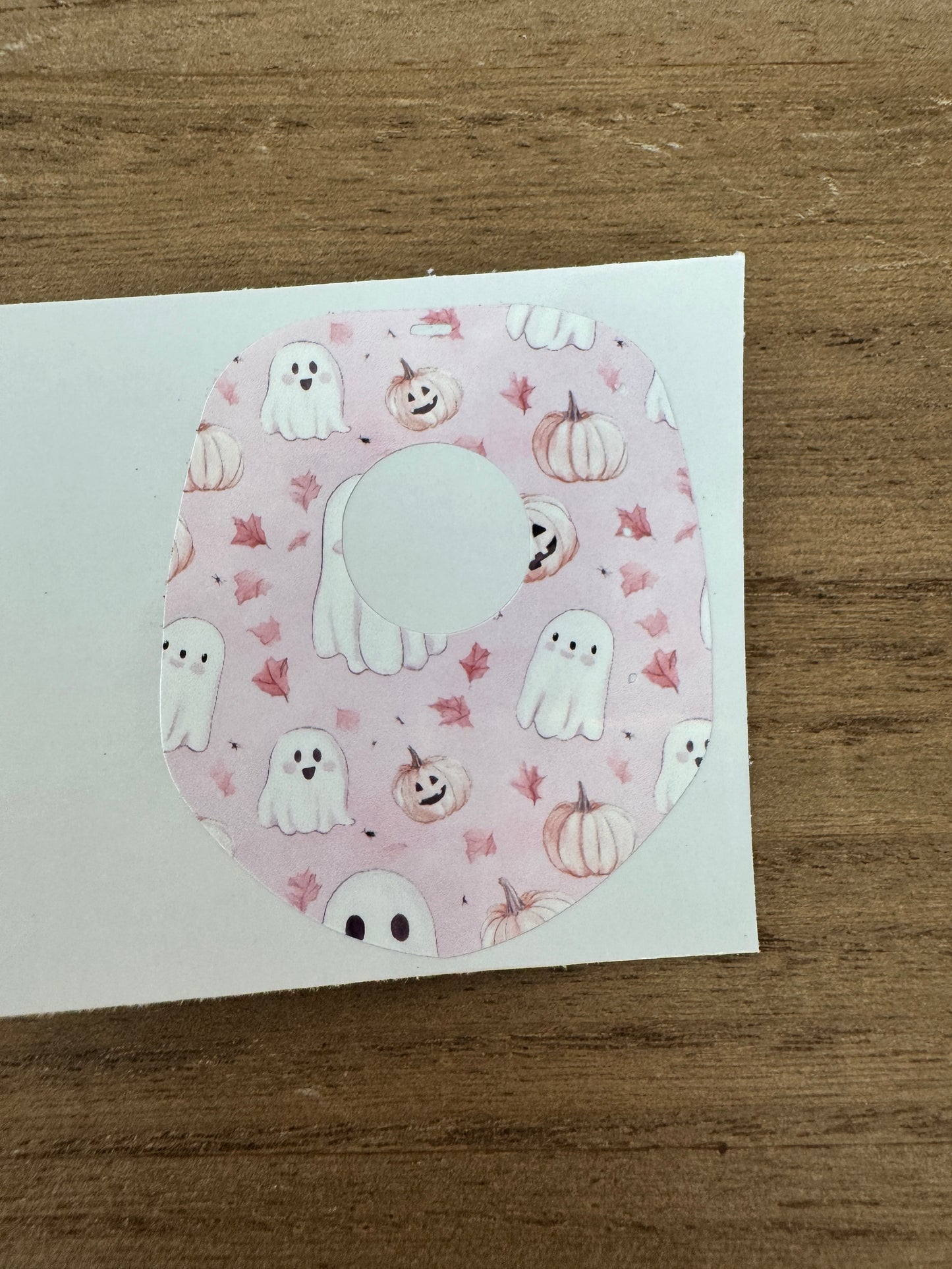 #97 Pink Halloween Vocera Skin