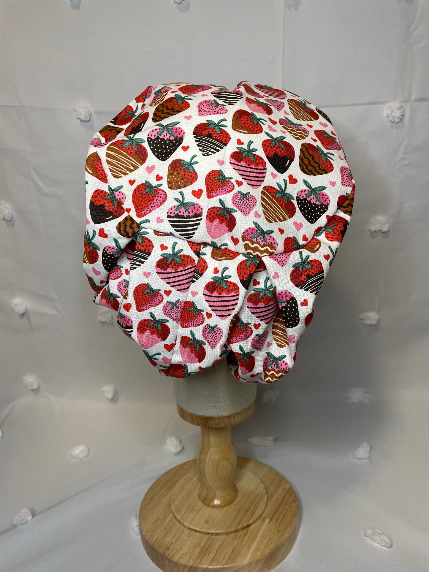 Chocolate Covered Strawberries Scrub Cap - Multiple Styles