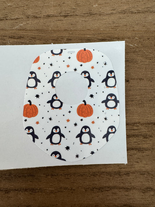 #108 Halloween Penguins Vocera Skin