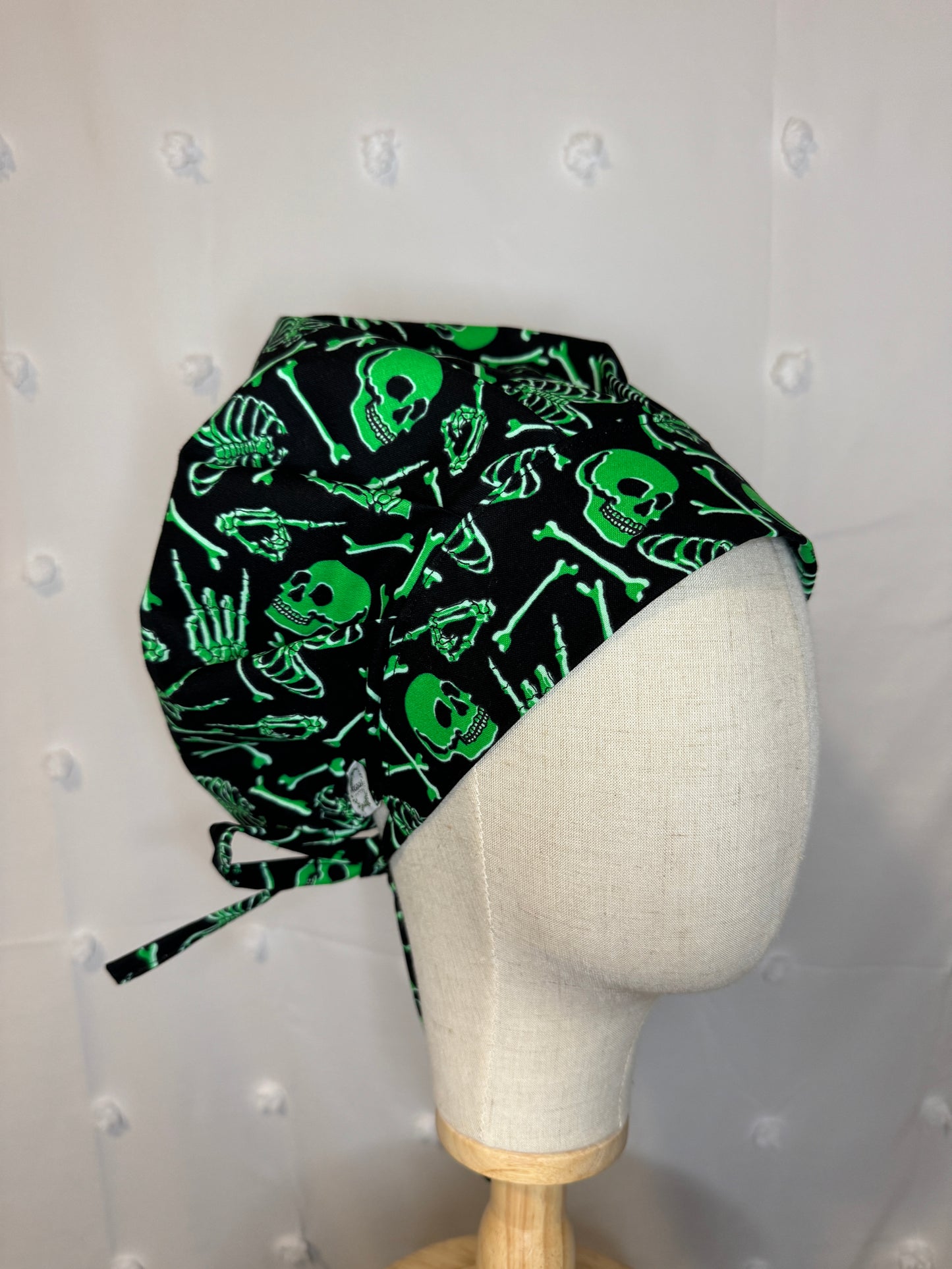 Glow in the Dark Scrub Caps in Multiple Fabric Options - All Styles