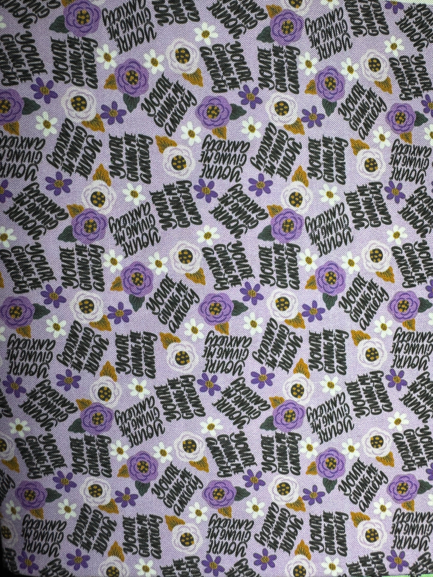 You're Giving me Anxiety Scrub Cap - Satin Lining Available - Multiple Styles